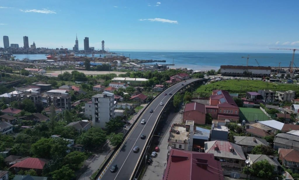 Bridge Over Bartskhana River Reopened in Batumi