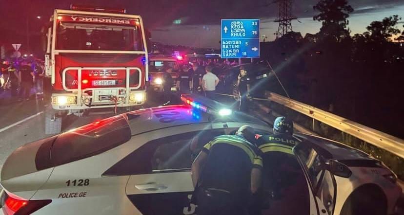 Fatal Car Crash Reported on Batumi Bypass Road