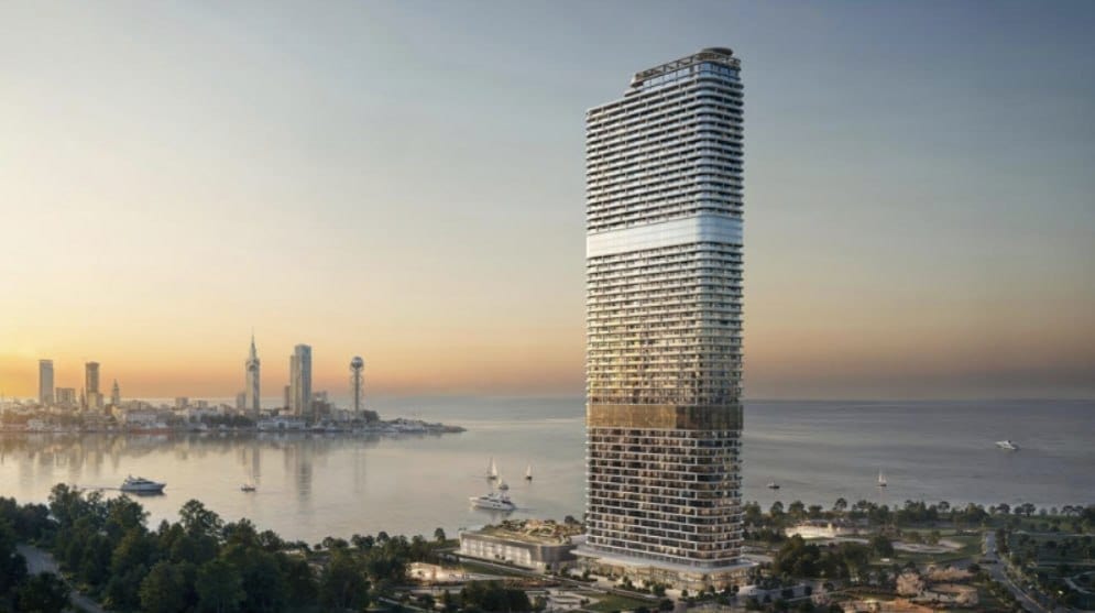 First Skyscraper Rising on Batumi Artificial Island
