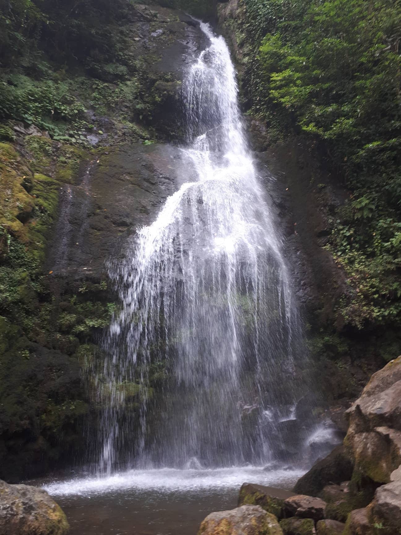 Tsablnari waterfall in Mtirala National Park